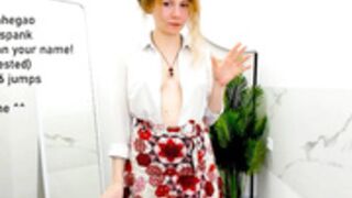 lanshan_coy 220415 titty teasing, jumps, flashes