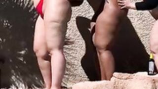 The Fantasstic Four by the pool