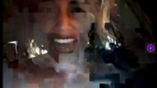 Naked in taxi