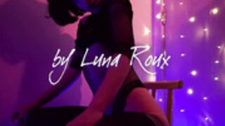 LunaRoux Goth Masturbation