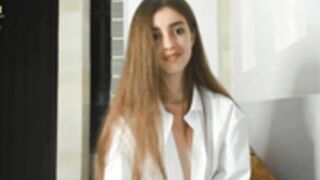 Coy_Amina in open shirt and thong 3 on Day 286