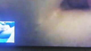 Celine fucks her Ass Dildo,me masturbate on