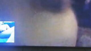 Celine fucks her Ass Dildo,me masturbate on