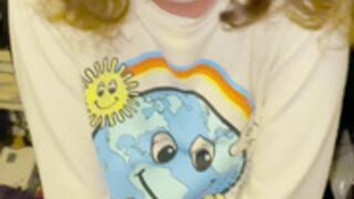 McKenna playful blowjob swallow