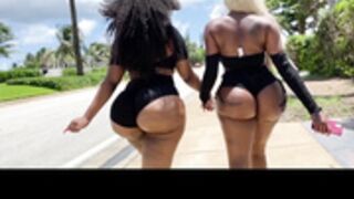 ZmeenaOrr 3 Walking Down The Street With Friend