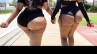 ZmeenaOrr 3 Walking Down The Street With Friend