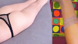 Czech beauty Erin relaxing & pleasuring herself