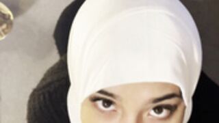 pengaliprincess - hijabi slut learns how to suck dick