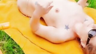 BST - British Sunbathing Time - Garden Naturism