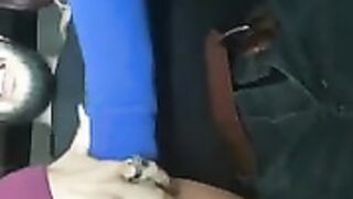 Sucking uber driver dick