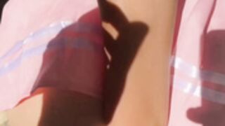 Alyssa Devyn outdoor creampie