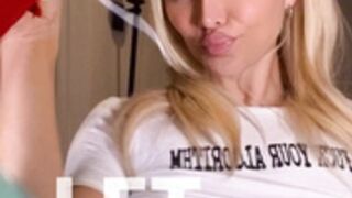 Lindsey Pelas 1 Slingshot Bikini Try On