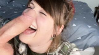 Olivia Jarden and the Jumping cock