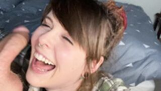 Olivia Jarden and the Jumping cock