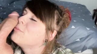 Olivia Jarden and the Jumping cock