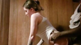 Melissa Lisboa - Black Pervert Fucked Me In The Sauna