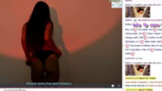 Coy_Amina getting naked in the shadows on Day 311