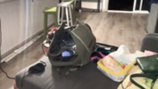 Kaileeshy preparing to travel