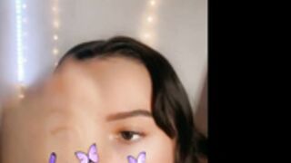 Stella Violet butterfly blowjob