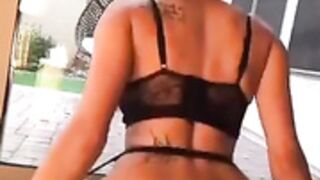 Rainey James 2018-01-10 DP Dildo