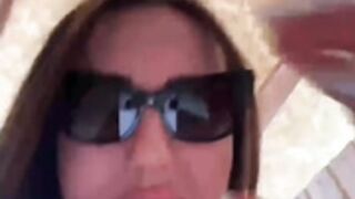 syka001 tease on beach 27.04.22