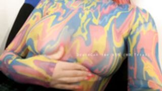 ovelymila 220422 PVTspy pussy spreads, bare tits, funny