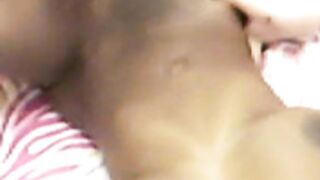 Russian guys with black prostitute