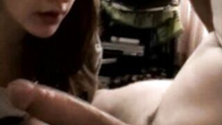 Roby&Harry - couple does strong deepthroat