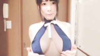 Yui Okada Double-Headed Dildo [TEASER]