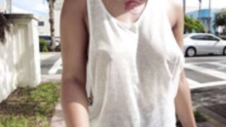 Sept 26 2021 - Marce - Marce Wet White Shirt