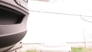 patry333 07.04.2022 squirts next to the car