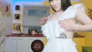 Adriana_Allen Take off bra under shirt 2022-04-18