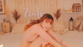 Zia Fox - Double Dildo BJ Show
