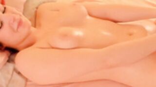 Crystalreves Continues With Black Vibrator & Shows Ass