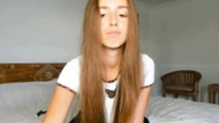 Coy_Amina no panties spins in skirt on Day 305