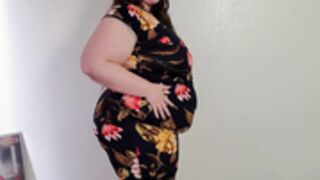 xLadySublimex 27 Tight Dress Fat Bouncing