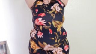 xLadySublimex 27 Tight Dress Fat Bouncing