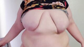 xLadySublimex 27 Tight Dress Fat Bouncing