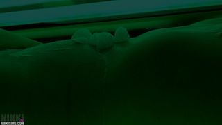 Nikki Sims Tanning with ice