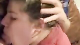 Coworker gives blowjob