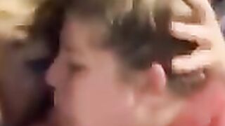 Coworker gives blowjob