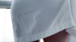 STPeach Fansly Bikini Balcony