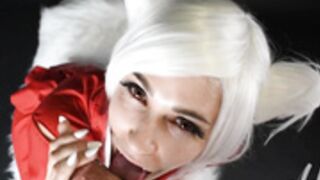 HoloWulf: Sassy Demon Sits On Your Cock