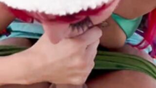 Nala Fitness Public Blowjob In Ski Lift