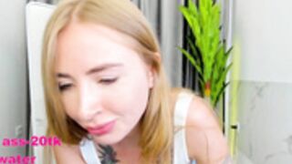 lola__coy wet, visible nipple piercings