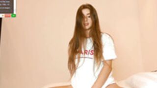 Coy_Amina in just a T-shirt 2 on Day 319