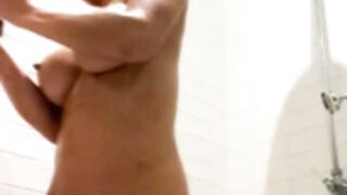 Billie in the Shower