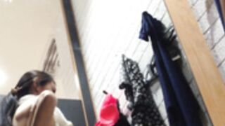 Hidden Cam Beautiful Lady Fitting Bra