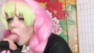 momokun cosplay blowjob