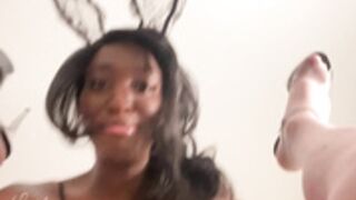 Mistress London pegging a dude POV